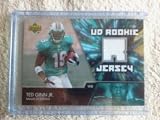 2007 Upper Decl Ted Ginn Jr. Ud Rookie Jersey #Udrj-tg