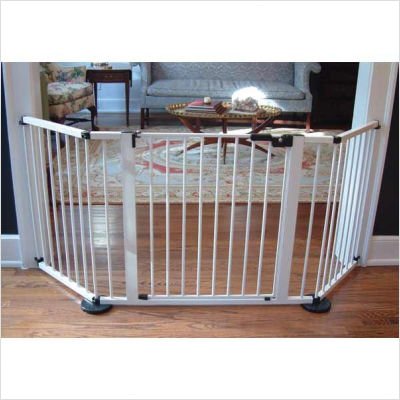 VersaGate Custom Safety Pet Gate in White