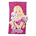 Mattel 2 Piece Barbie Bath Towel and Wash Mitt Set