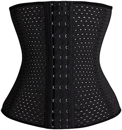 Black Corset Waist Training Cincher Cheap Body Shapewear Waist Trimmer Belt