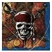Disney Pirates of the Caribbean 4 Lunch Napkins (16) Party Supplies