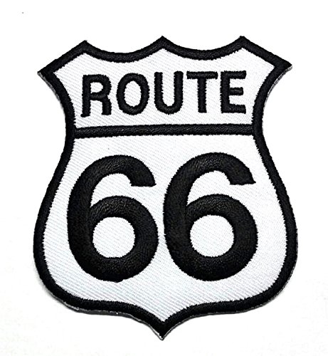 ROUTE 66 Iron on Patch by 3A1Y