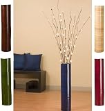 51cmNz3NASL. SL160  Shopping The Globe 25 Bamboo Cylinder Floor Vase (Floral Not Included)   Dark Red