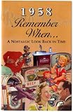 1958 Year in Review Remember When Memory Booklet