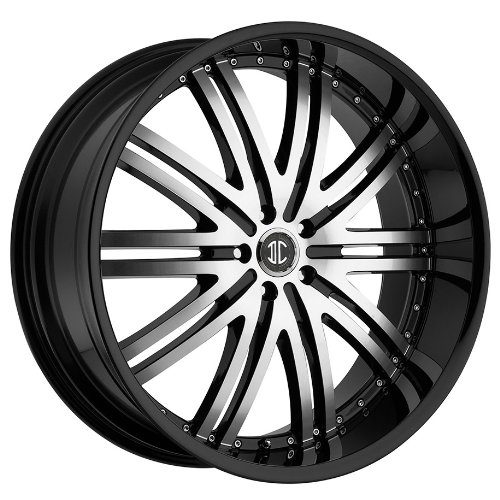 2CRAVE 11 Rims Wheels 24X10″ Black Machined Face
