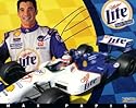 Max Papis autographed 8x10 photo card