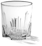 Bormioli Rocco Selecta 7 Piece Whiskey Set, Set of 6 Rocks Glasses and One Whiskey Decanter, Gift Boxed