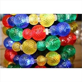 Good Tidings 3099944 9' LED Multicolored Garland String Lights Set
