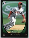 2011 Bowman Draft Baseball Card # 3 Alexi Amarista RC - Angels (RC - Rookie Card) MLB Trading Card in Screwdown Case!