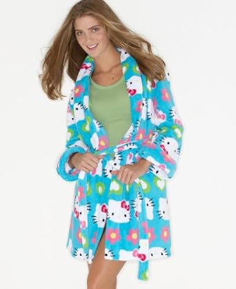  women | kimono robes | plush Hello kitty bath robe - shop sales, stores & prices at thefind.com Blonde hitting the hello kitty bong | ways to smoke weed 