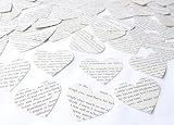 Harry Potter Large Recycled Book Wedding Table Confetti size approx 49 mm (2 inches) wide - available in pack sizes of 100 - 300