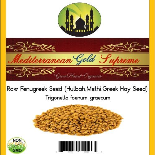 20 LBS Wholesale Priced Organic Fenugreek Seeds Raw Food (GMO Free, Fresh & Chemical Free) Methi, Hulbah, Greek Hay Seed