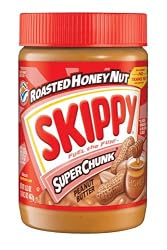 Skippy Peanut Butter, Roasted Honey Nut Super Chunk, 16.3-Ounce Jars (Pack of 6)