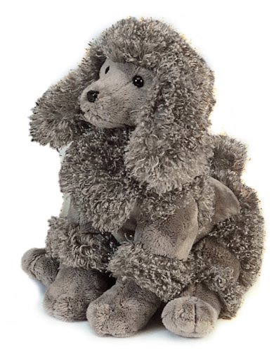 Childrens Toyshop  Toys : Nounours Sitting Grey Poodle
