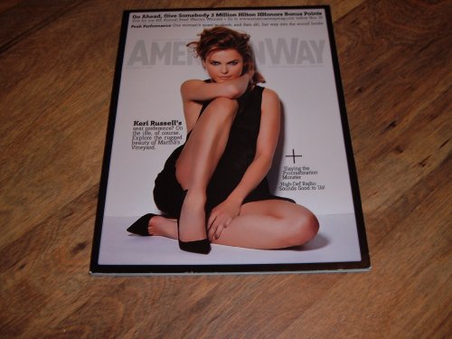 American Way magazine, October 15, 2007 issue-Keri Russell.