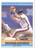 1992 Donruss # 341 Howard Johnson New York Mets Baseball Card