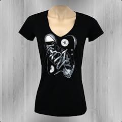 Converse T-Shirt Shoeprint schwarz