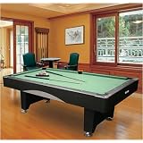 Minnesota Fats MFT400-7.5U Saratoga 7.5-Foot Billiard Table Package