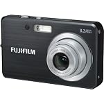Fujifilm Finepix J10 8.2MP Digital Camera with 3x Optical Zoom (Matte Black)