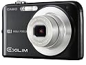 Casio EXILIM EX-Z1080 Digitalkamera (10 Megapixel, 3-fach op. Zoom, 6,6 cm (2,6 Zoll) Display) schwarz