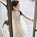 Bow Dream Flower Girl's Dress Lace Ivory