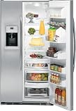GE Profile PCF25MGW Counter-depth 24.6 Cu. Ft. Side-by-Side Refrigerator : Stainless Steel