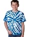 Gildan Tie Dyes Youth Contrast Tie Dye - Medium - Royal Gildan Tie Dyes Youth Contrast Tie Dye - Medium - Royal