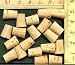 NEW, STOPPER, CORKS, CORK, STOPPERS, 20, size # 0 for BOTTLES, VIALS, JARS, ETC., Great for ANYTHING, STOPPERS, is Approximately 9/32"" at the small end, 3/8" at the large end, 1/2 " long, YOUR ORDER is 20 # O TAPERED CORK STOPPERS