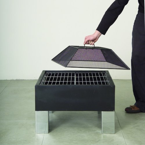 Fire Pit Square Brazier by Hotspot at the Garden incinerators & Fire Pits
