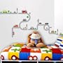 Decowall DW-1204 Road e adesivi murali Automobili | wall stickers | adesivi da parete | muro del tatuaggio | Decorazione murale | decalcomania della parete