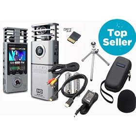 Zoom Q3HD HD High Definition Video Recorder Bundle with Accessory Pack and (2) Energizer... by Zoom