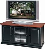 Grand Aspirations 52-Inch TV Console, Black/Cherry