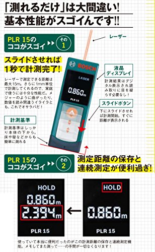 BOSCH(ボッシュ) レーザー距離計[PLR15]