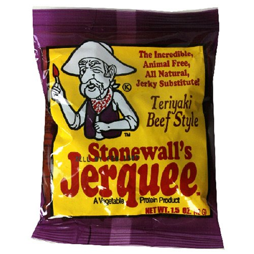 Stonewall's Jerquee, Teriyaki Beef, 1.5-Ounce Packets (Pack of 16) by Beef Jerky