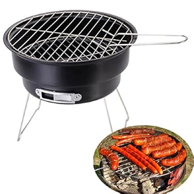 Barbecue Grill Set - Black