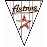 Lets Party By Amscan Houston Astros Baseball Pennant Banner