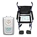 Chair Alarm System by Vive - Medical Fall Prevention Alert System for Wheelchair, Dementia Patients, Elderly, Adults, Seniors & Children - Monitor & Mat for Home & Hospital