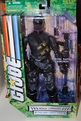 25th Anniversary GI Joe 12" Ninja Commando Code Name: Snake Eyes Action Figure