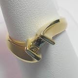 14K Yellow Gold Semimount