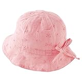 (アリサナ) arisana ベビー ハット 帽子 赤ちゃん ピンク 白 出産祝い 48-50cm ピンク