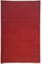 Solid Area Rug, 9-footx12-foot, BRICK