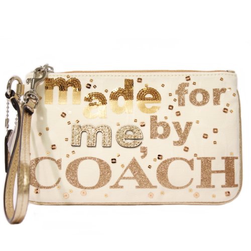 poppy by coach:COACH 43776 POPPY MADE FOR ME BY COACH WRISTLET SILVER / GOLD MULTI