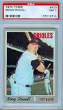 1970 Topps Baseball #410 Boog Powell Baltimore Orioles PSA 7 NM