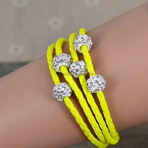 New Brand Crystal MagneticBracelet Women Men Punk PU Leather Wrap Wristband Rhinestone Bracelet Clasp Buckle Cuff Bangle (NBR192)