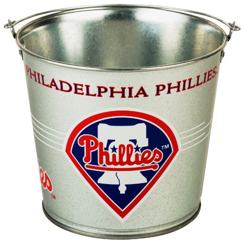 MLB Philadelphia Phillies 5-Quart Galvanized Pail at Amazon.com