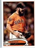 2012 Topps Baseball Card # 260 Brian Wilson - San Francisco Giants - ENCASED MLB Trading Card