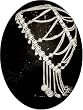 Silver Metal Headpiece with Coins