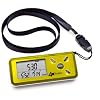 Ozeri 4x3motion Digital Pocket 3D Pedometer with Tri-Axis Technology, in Sport Yellow