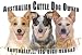 Australian Cattle Dog Mouse Pad Dog Mousepad Vice Versa