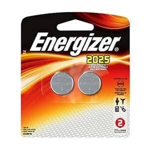 Energizer 2025BP-2 Lithium Button Cell Battery (2 Count)